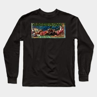 The Council Chamber - Little Briar Rose -Edward Burne-Jones Long Sleeve T-Shirt